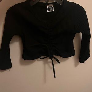Toddler girl sassy top